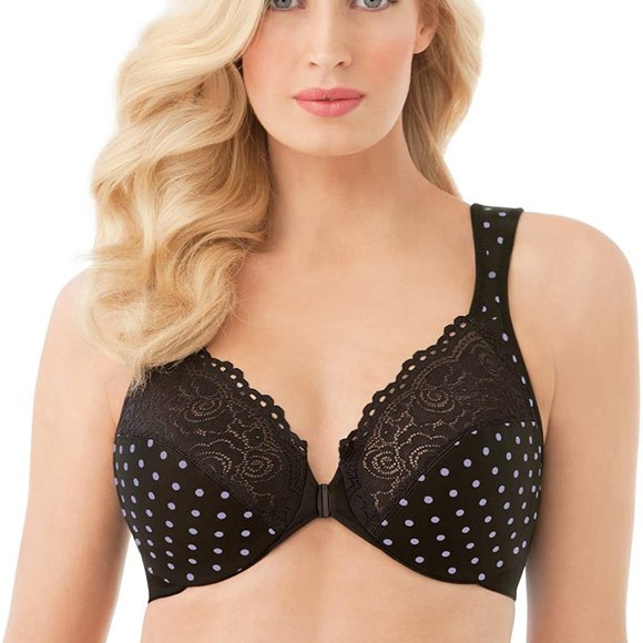 Plus Size Full Figure Wonderwire Front Close Bra - Picture 3 of 5